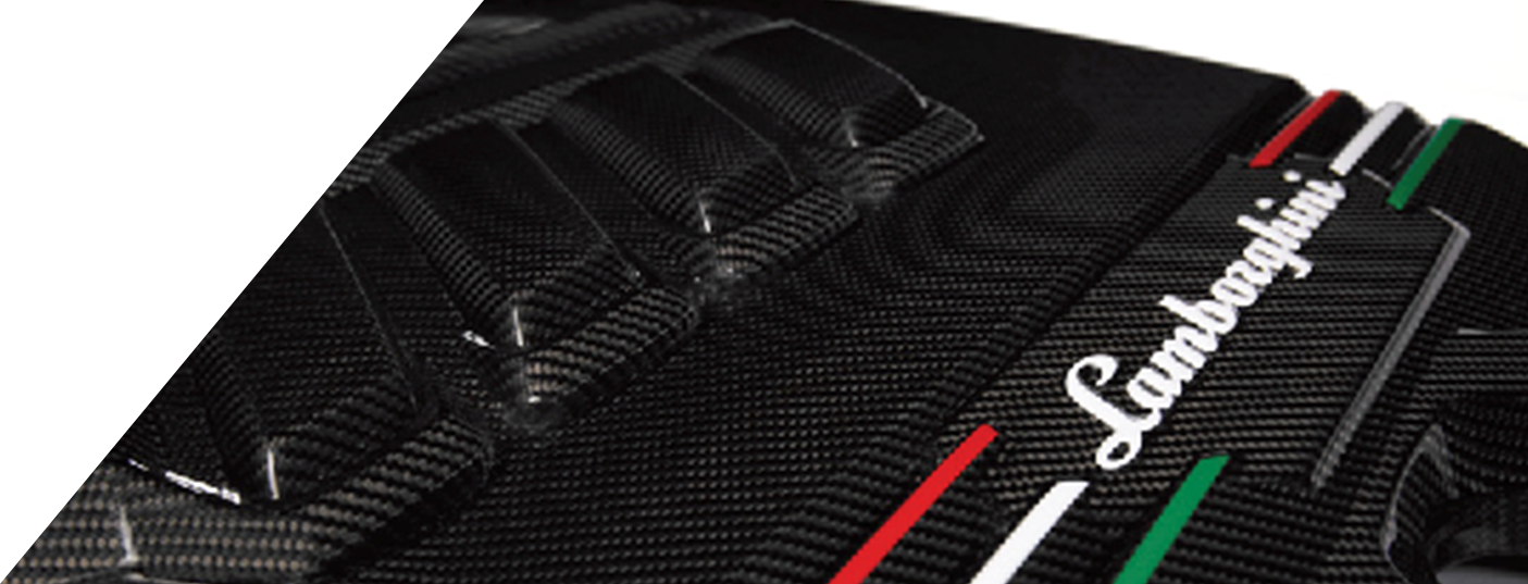 カーボンファイバー・エンジンベイ